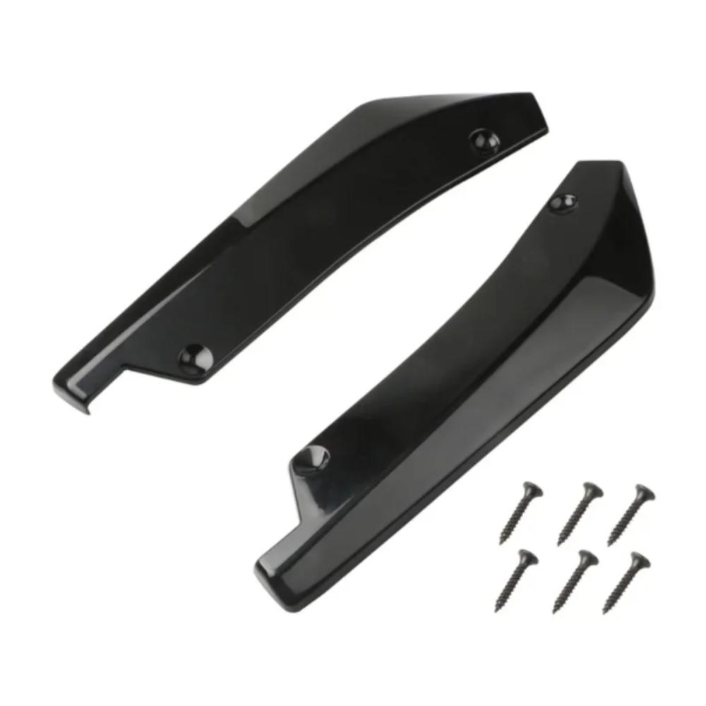 Diffuser Carbon Fiber Rear Corner Scratch Protector Carbon Fiber Winglets  Vehicle Modification