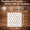 Geometric Square Texture DIY Stencil for Painting and Journaling