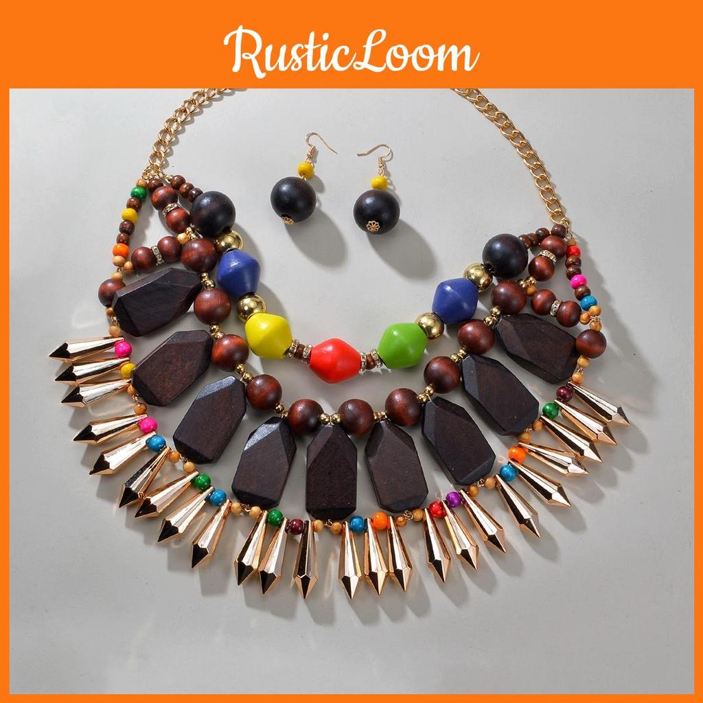 Vintage Water Drop Pendant Jewelry Set With Alloy Charms For Summer Fashion Enthusiasts