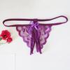 Set Sexy Transparent Sutiene și Chiloți Dantelă Florală Plasă Babydoll Set Lenjerie Intimă 2 Piese Sutiene Triunghiulare Transparente G-String Tangă cu Bretele pentru Femei