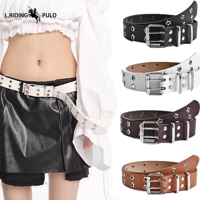 

Korean Punk Women s Belt Chain Belt Belt Female Decoration Versatile Jeans Belt Length 110 Width 3.3 верблюд
