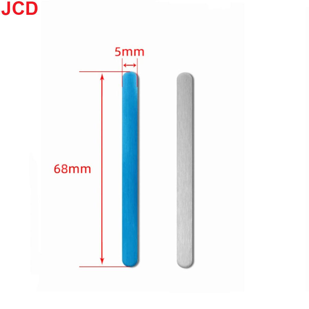 JCD 5pc Temporary Parking Sign Strong Adhesive Magnet Self-Adhesive Fixed Magnetic Patch Adhesive Strip Stainless Iron Sheet