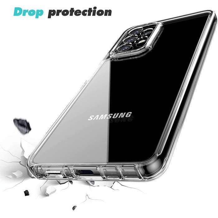 Coque Silicone pour Samsung Galaxy A53 5G - Protection Intégrale 360 Antichoc Transparent