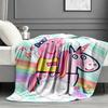 Peppa Pig Print Blanket - Soft & Comfortable, for Bedroom, Travel, Sofa, Home Decoration - Birthday Christmas Gift for Friend