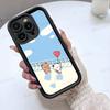 Cute Cartoon Bubu Dudu For iPhone 17 16 15 14 13 12 11 Pro Max Plus Phone Case Covers