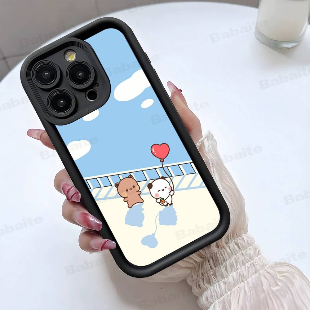 Cute Cartoon Bubu Dudu For iPhone 17 16 15 14 13 12 11 Pro Max Plus Phone Case Covers