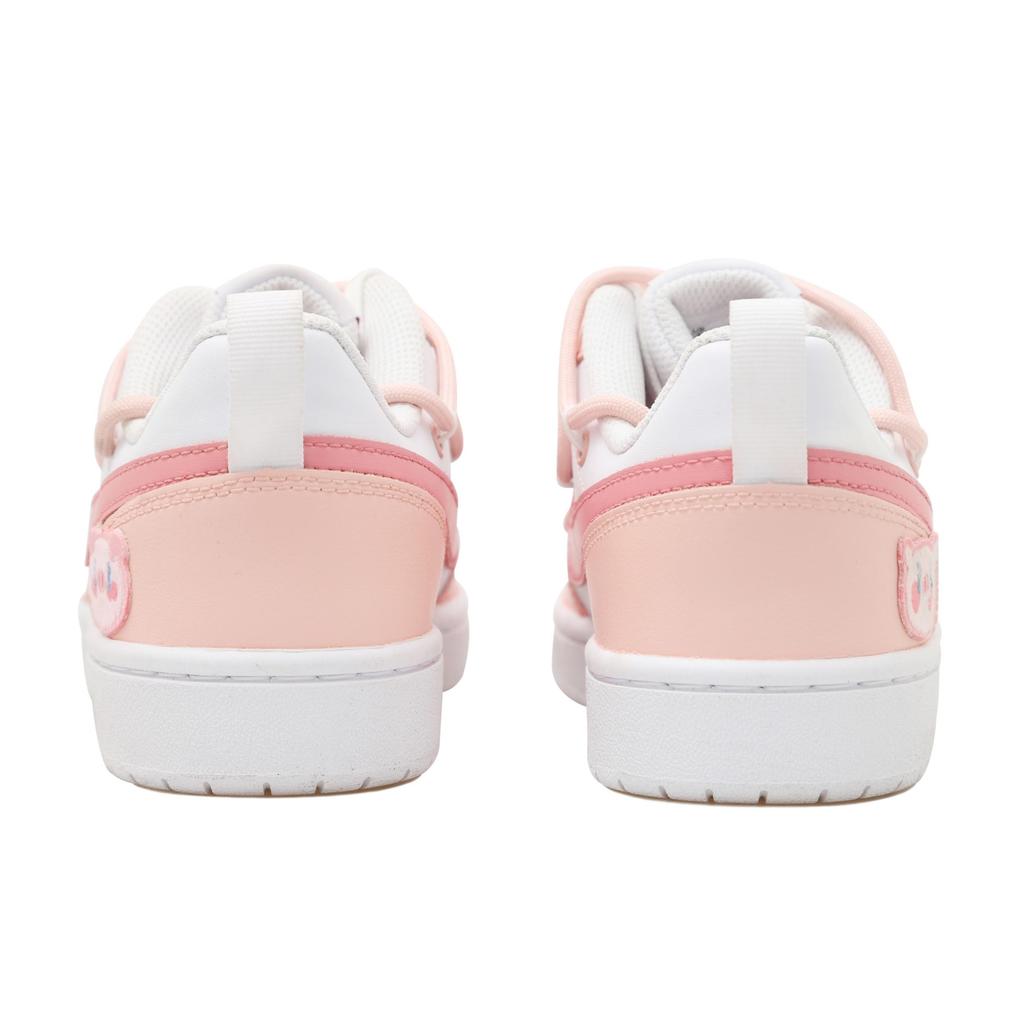 Nike Court Borough Pink Piggy Low top Skateboard Shoes Women's Pink White BQ5448-100(Team69-SBOX)