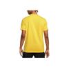 Nike Solid Color Crew Neck Logo Print T-Shirt Men Tops Sulfur AR4997-709