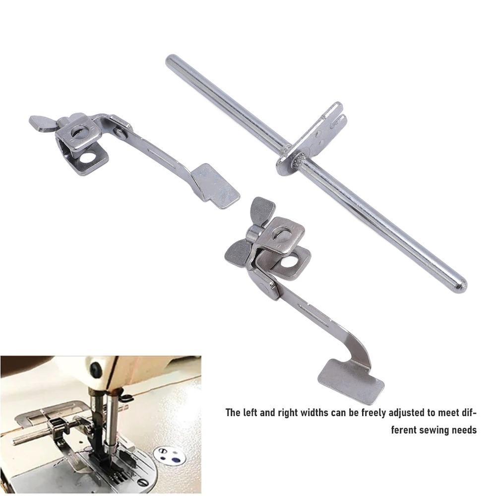 3pcs Precision Lockstitch Stitch Ruler Adjustable Width Sewing Machine Guide Industrial Sewing