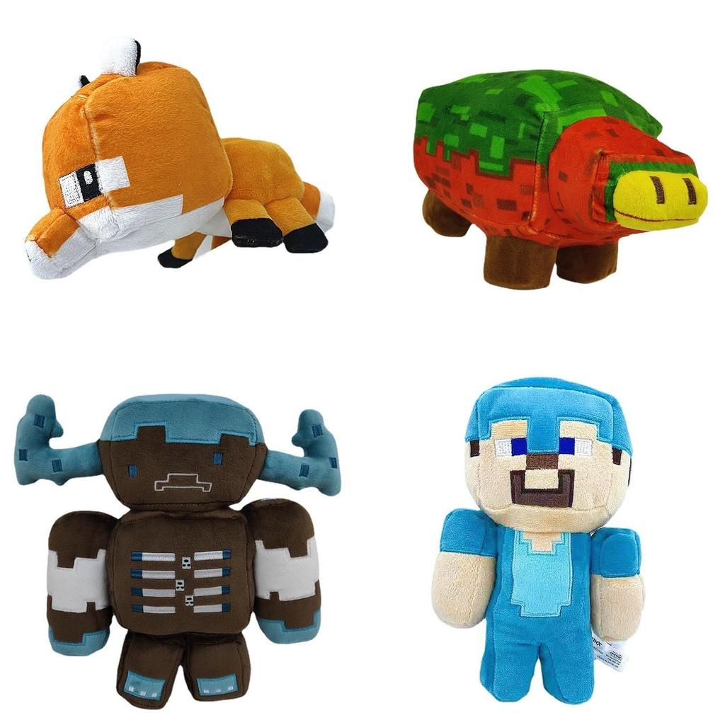 Minecraft Plüschtier, weiche Stofftierfigur, Kurzplüsch, 20-23 cm hoch