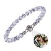 Individuelles Armband mit Bild innen Personalisierte Projektionsarmbänder mit Fotos Armband mit Foto Personalisierte Gedenkgeschenke