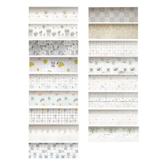 Ölfest Wandaufkleber Selbstklebender Küchenwandaufkleber Wasserabweisender Aufkleber Schützt Wände vor Ölflecken für Schrank Schrank