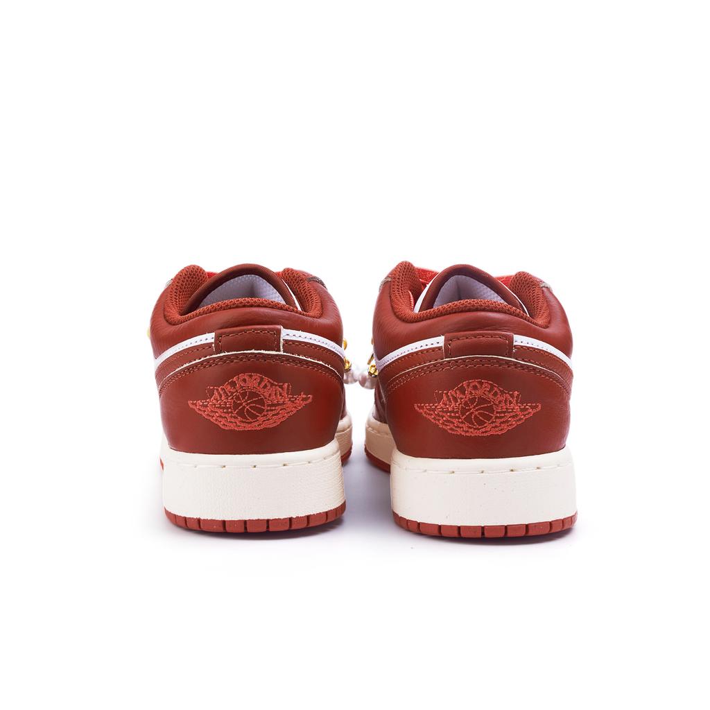 Jordan Air Jordan 1 Low top Skateboard Shoes Women's Red FJ3465-160(Team746-SBOX)