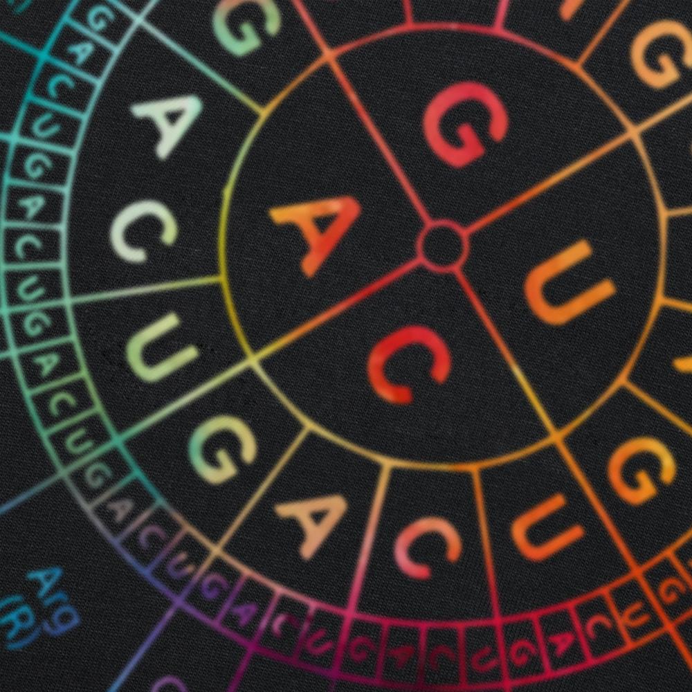 Funny Awesome Biology Genetic Code Sun Science Humor Graphic T-shirts Men Casual Tshirt 100% Cotton Loose Oversized T Shirt