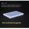 Rectangular Transparent PP Plastic Storage Box for Stationery, Cards, Hardware, Jewelry, and Fishing Gear