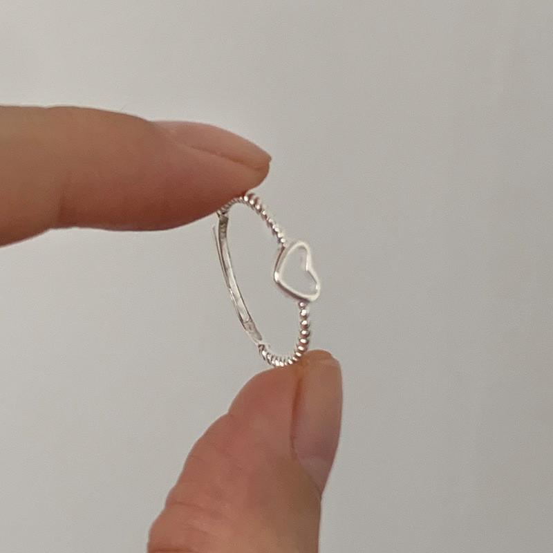 Copper Highend Stylish Love Pearl Ring For Women With Unique Geometric Shapes And Colors