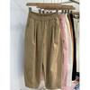 Plus Size Casual Elastic Waist Nine-Point Carrot Pants for Women - Summer Thin, Loose, Versatile Harem Style