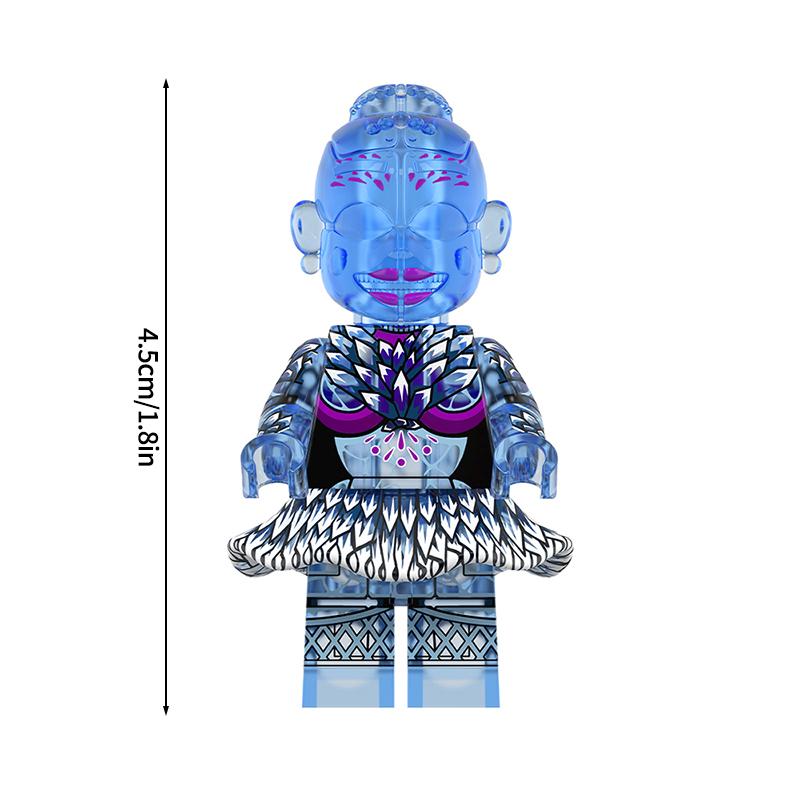 Entzückendes Freddy Bonnie Mini-Blöcke Ornament Heißes Spiel Figur Cartoon Montagebausteine Spielzeug Partygeschenke Kindergeschenke