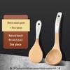Beech Wood High-Temperature Resistant Spatula Set for Non-Stick Pans