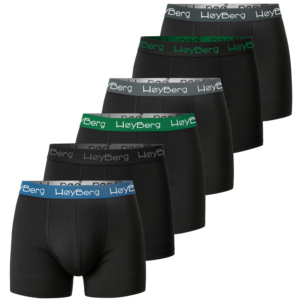 Høyberg - Skandinavischer Stil Herren Boxershorts Set 6 Stück Baumwolle