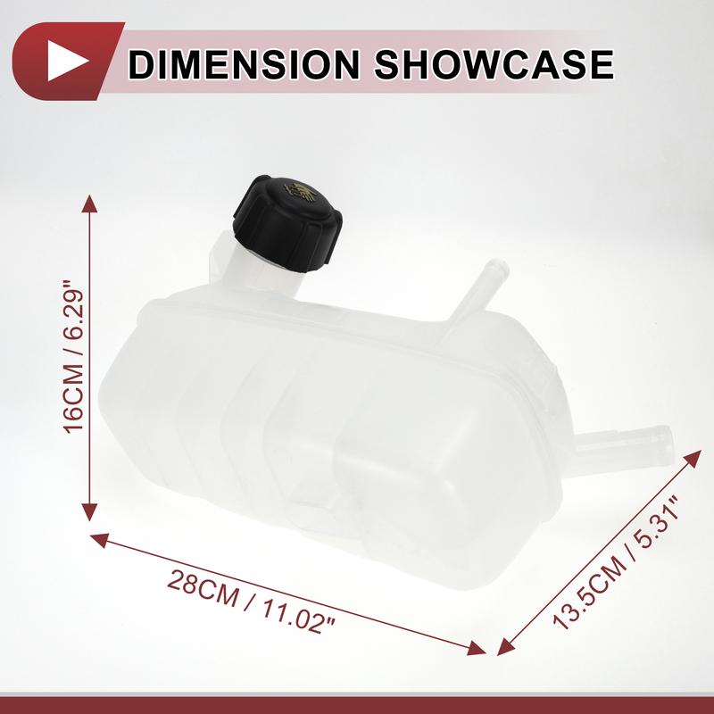 UXCELL Engine Coolant Reservoir Water Expansion Tank for Renault Grand Scenic II Megane II Coolant Bottle No.7701474499