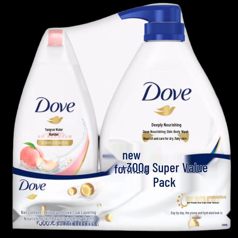Набор питательных гелей для душа Dove