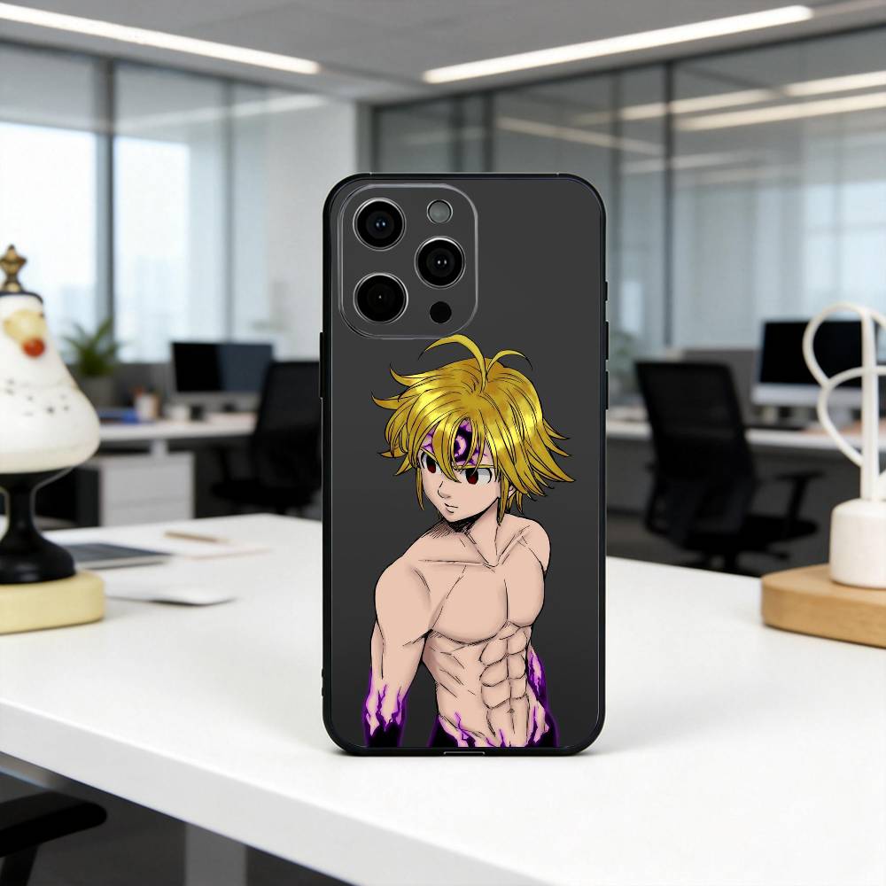 

The S-Seven D-Deadly Sins M-Meliodas Phone Case Silicone Soft For IPhone 17 16 15 14 13 12 11 X XR Plus Pro Max Plus iPhone15