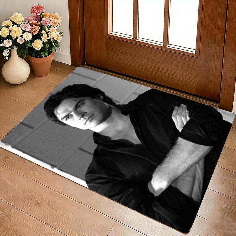 Man Portrait Living Room Nonslip Area Rug Soft Carpet For Bedroom Game Playroom Sofa Office Home Decor Doormat Christmas Gift C9301914