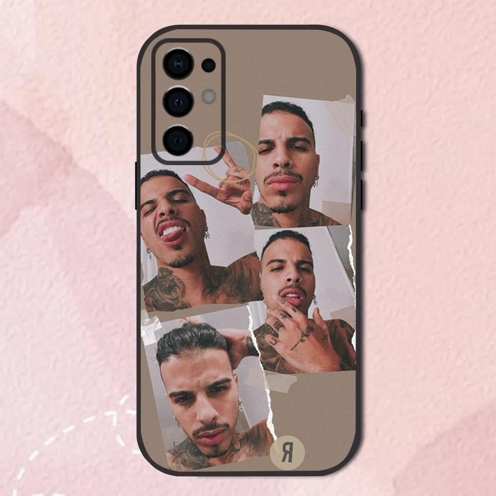 R-Rauw Alejandro Rapper Phone Case For Samsung S24,S21,S22,S23,S30,Ultra,S20,Plus,Fe,Lite,Note,10,9,5G Black Soft Shell
