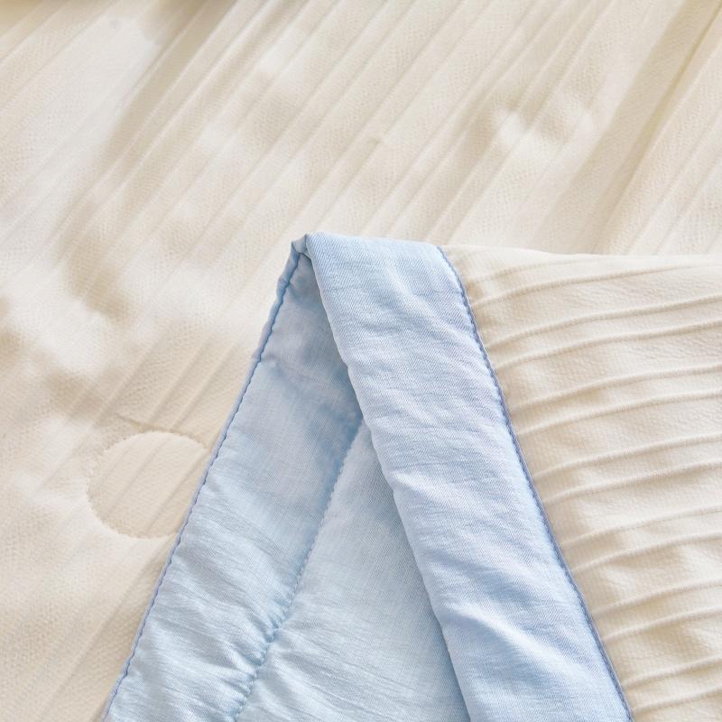 Yongyouwan Simple Color Weaving Knitted Jacquard Xinjiang Cotton Quilt, Summer Cool, Air Conditioning, Home Quilt, Core