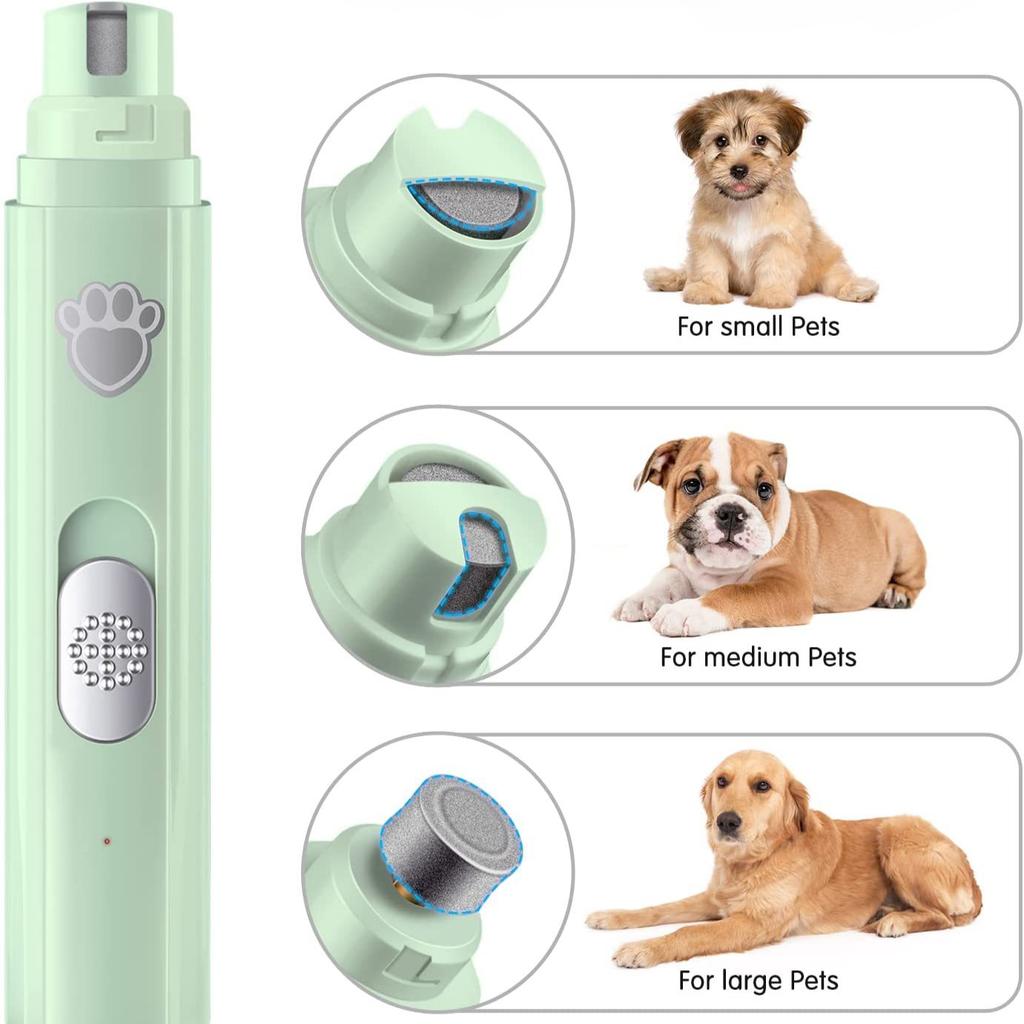Pet Electric Nail Grinding Machine Manicure Scissors Grooming Tools Rechargeable Nail Clippers