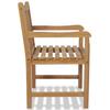 Garden Chairs 2 pcs Solid Teak Wood