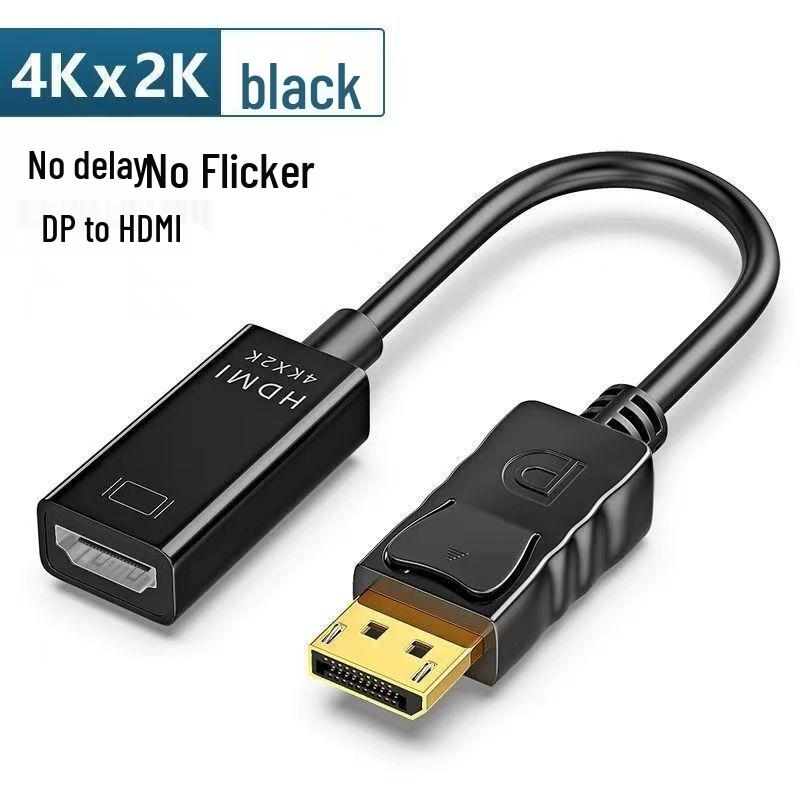 4K MiniDP to HDMI Adapter Cable: Connect Laptops to Monitors/Projectors