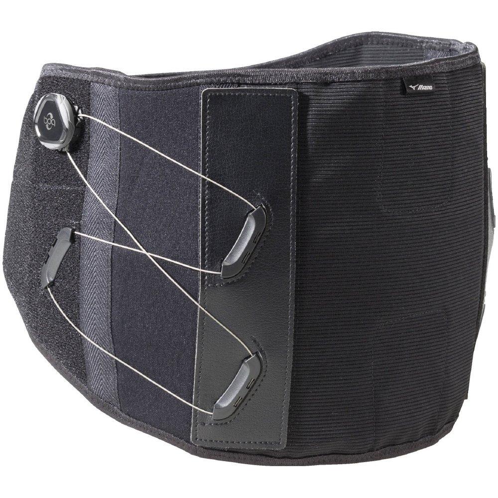 Mizuno BOA Adjustable Waist Dial for Everyday and Size Small to Japanese Size Support, Adjustment, Use, Work, Sports, Unisex, C2JS8180, Black,