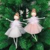Christmas Angel Pendant Cute Plush Doll Christmas Tree Ornaments For Home Party Decoration Xmas Decoration Kids Gift Noel 2022