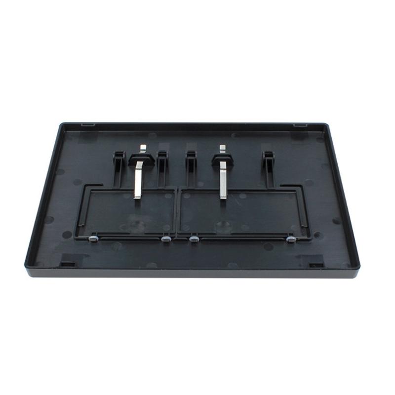 Upgrades Water Tank Button Panel Plastic Construction Easy Installs Strong Bathroom Flush Panel for Bathroom