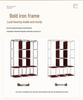 Large Capacity Non-Woven Fabric Wardrobe with Steel Frame & Folding Design