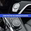 HUHO6 1/2/5/10PCS Car Interior Dekoration Stickers Badges Auto Styling For Opel Astra Insignia Corsa Zafira Meriva Mokka Vivaro Vectra