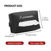 Car Tissue Box Cover Leather Paper Towel Storage Bag For Citroen Grand Berlingo Jumper Celysee Xsara Picasso Aircross