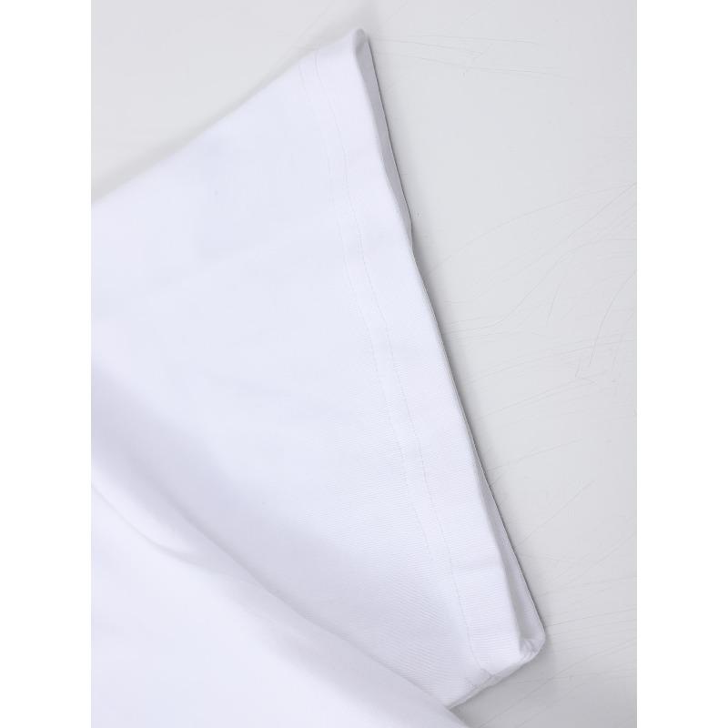 European sizes Summer Trend Men'S Pure T-Shirt, Casual Front Pattern Printing, Outdoor Wear Men'S Fashion Pure T-Shirt