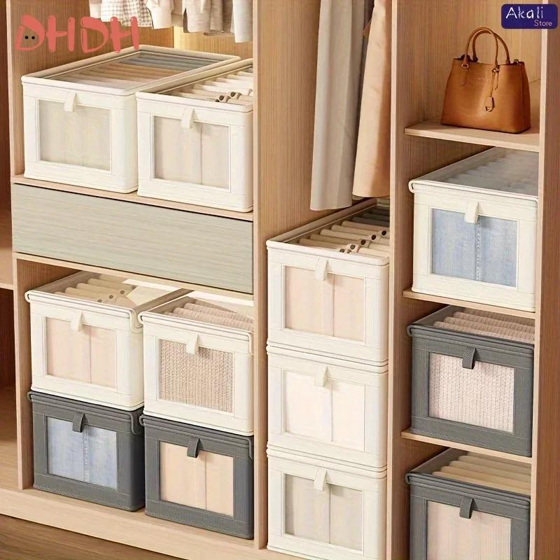 Boîte de rangement pliable pour vêtements, organiseur de placard pour vêtements, pantalons, organiseur de placard, organiseur de tiroir, rangement de jouets