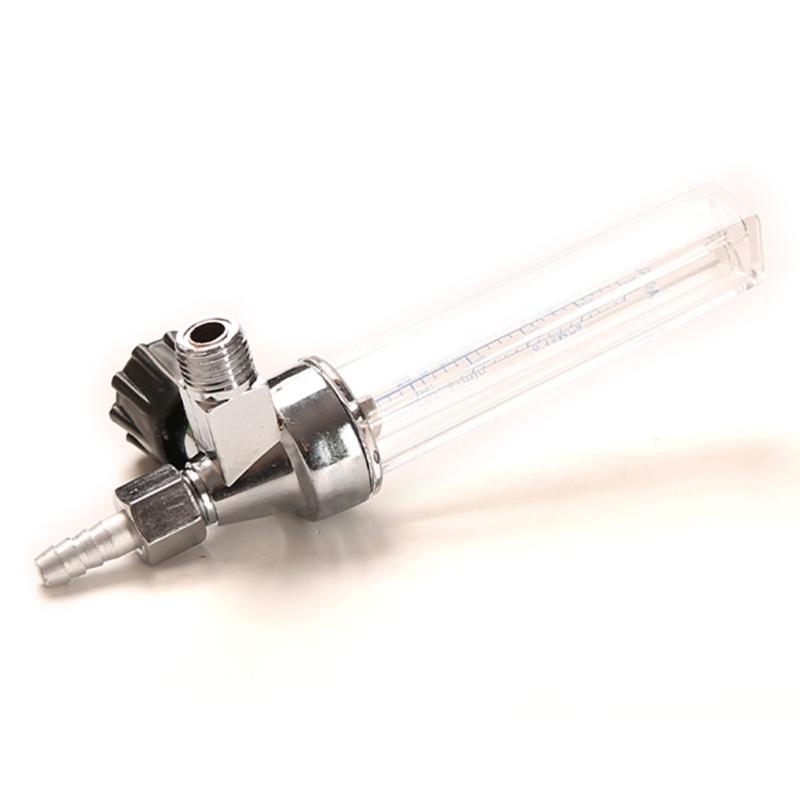 Argon CO2 Regulator Flowmeter Featuring Clear Tube For Clear Gas Flow Monitoring And Antislip Connection