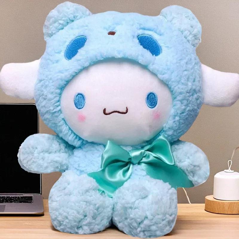 Sanrio Plysj Kawaii Sanrio Kuromi My Melody Cinnamoroll Plysjleker Dukke Pute Anime Tegneserie Barn Gaver Romdekorasjon Dukker