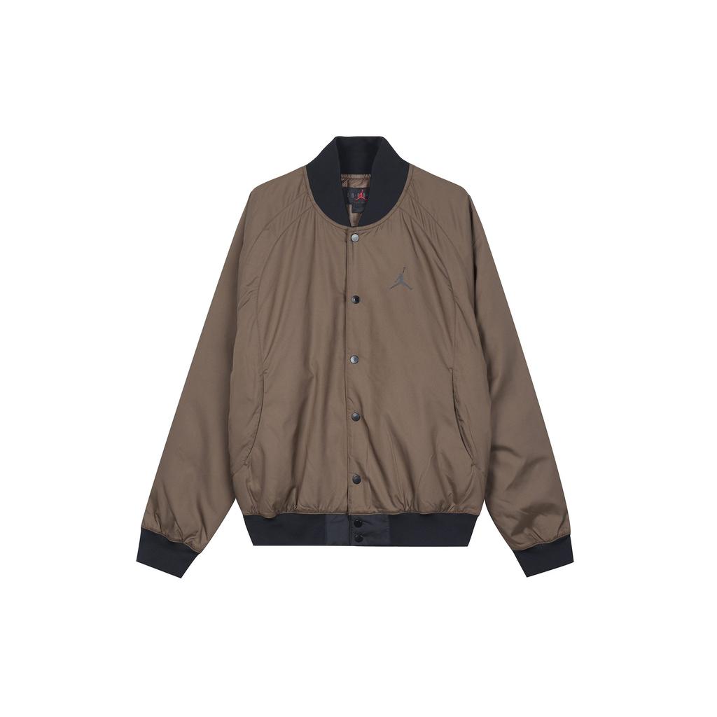 Jordan Jackets Men's Brown Baseball Collar Moderate DV9792-274