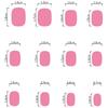 ABS Material Short Square Artificial Nail Featuring Rabbit Patterns And Floral Art For Festive Occasions