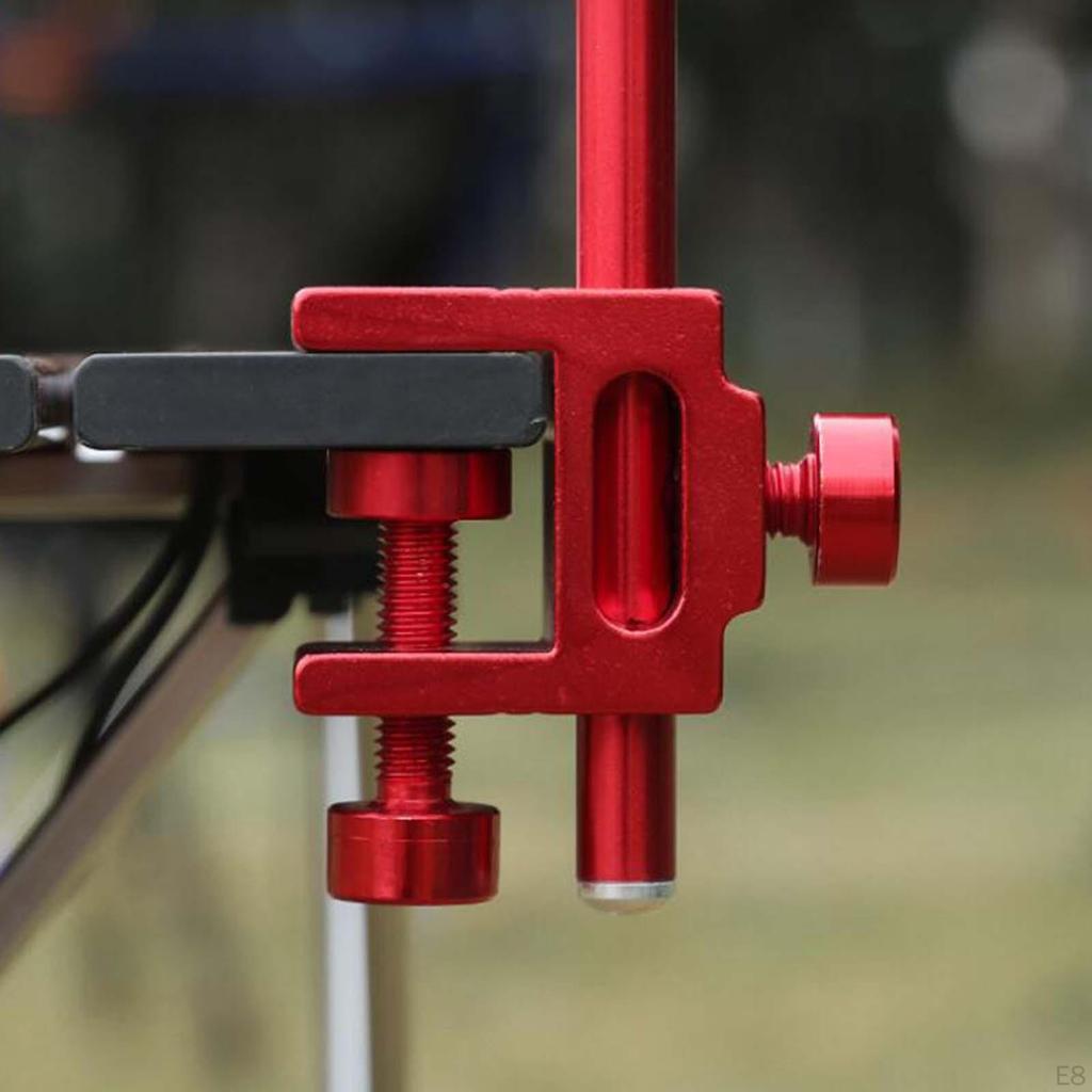 Camping Stand, Aluminum Alloy Lamp Stake and Hook, Adjustable Hanger for Outdoor Picnic, ,