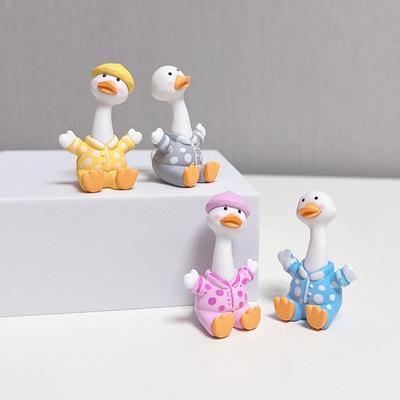 4 Styles Wobbly Happy Duck PVC Home & Car Decoration