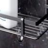 3 Tiers Bathroom Shelf with Hook - Black