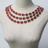 European And American Jewelry, Shiny Rows Of Square Rhinestone Necklaces, Beach Music Party Wear