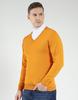 MONTE CARLO Men's Wool Full Sleeves Sweater | V-Neck | Regular Fit| Solid Pattern |Warm & Stylish Pullover Cardigan for Men